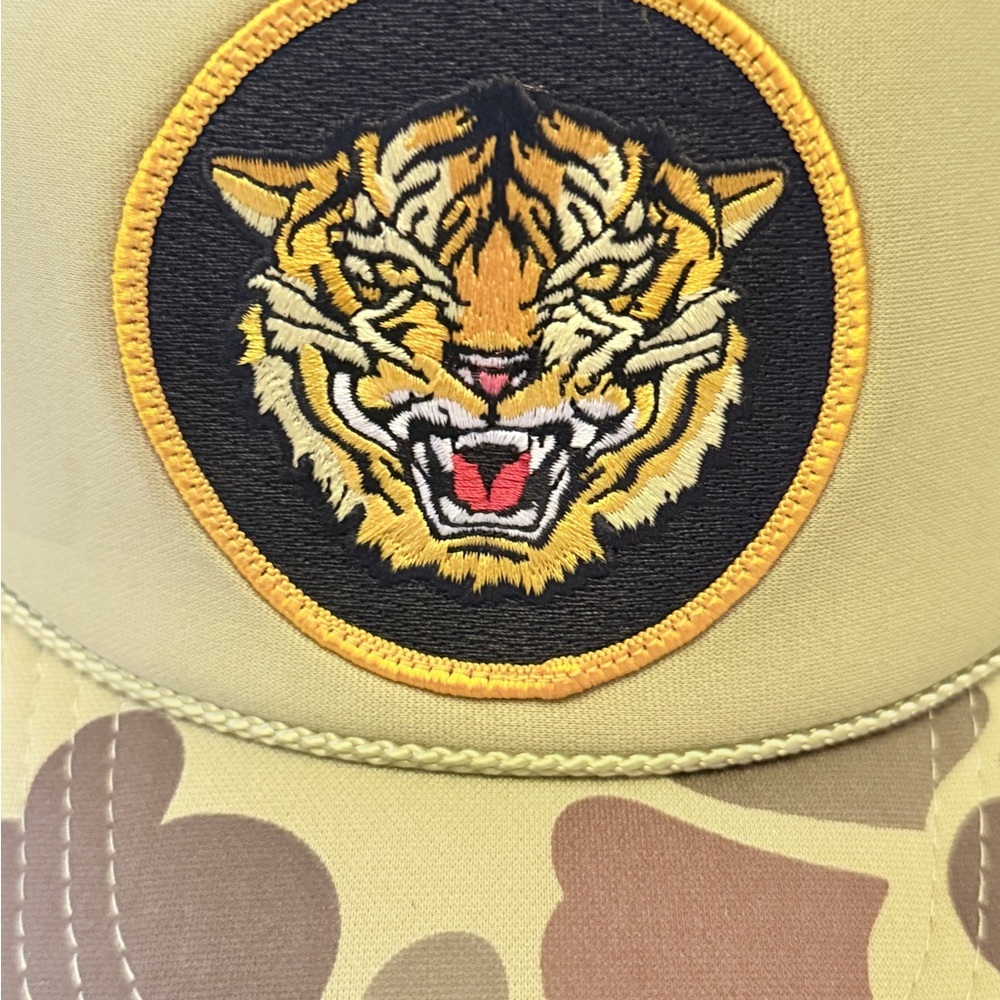NIB Aviator Nation Camouflage Tiger Patch Hat - Picture 5 of 6